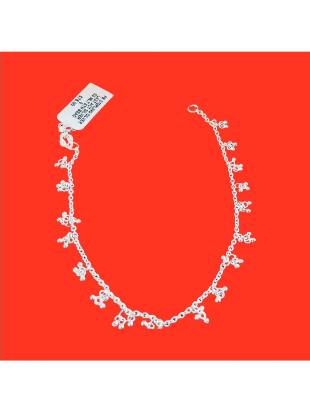 Gianni Birnini  Silver 925 Floral Dangle bracelet
 FINAL PRICE DROP